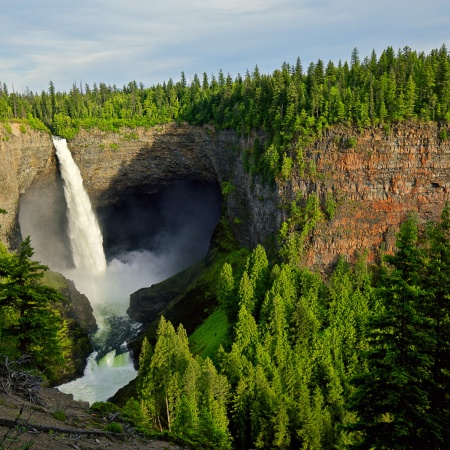 Helmcken falls, Wells Gray PP, BC, Canada, paysages, nature
